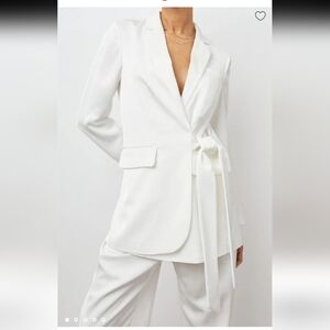 RAILS Wescott Blazer Size M + Marnie Pants Women's Sz 8 White